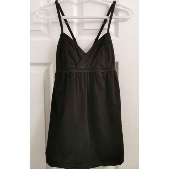 Lululemon Ballet Inspired Rehearsal Tank Black Size 8 - Picture 3 of 3